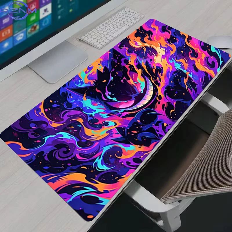 Tradescantia Purple - Mousepad roxo com desenho de fantasma,