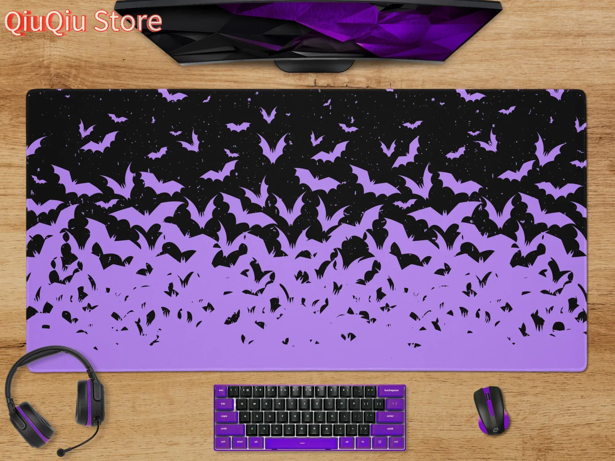 Morcegos halloween tapete de m - Tradescantia Purple avaliação e preço