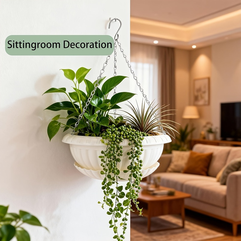 Grandes Vasos de Flores Suspen - Spider Plant Hanging avaliação e preço