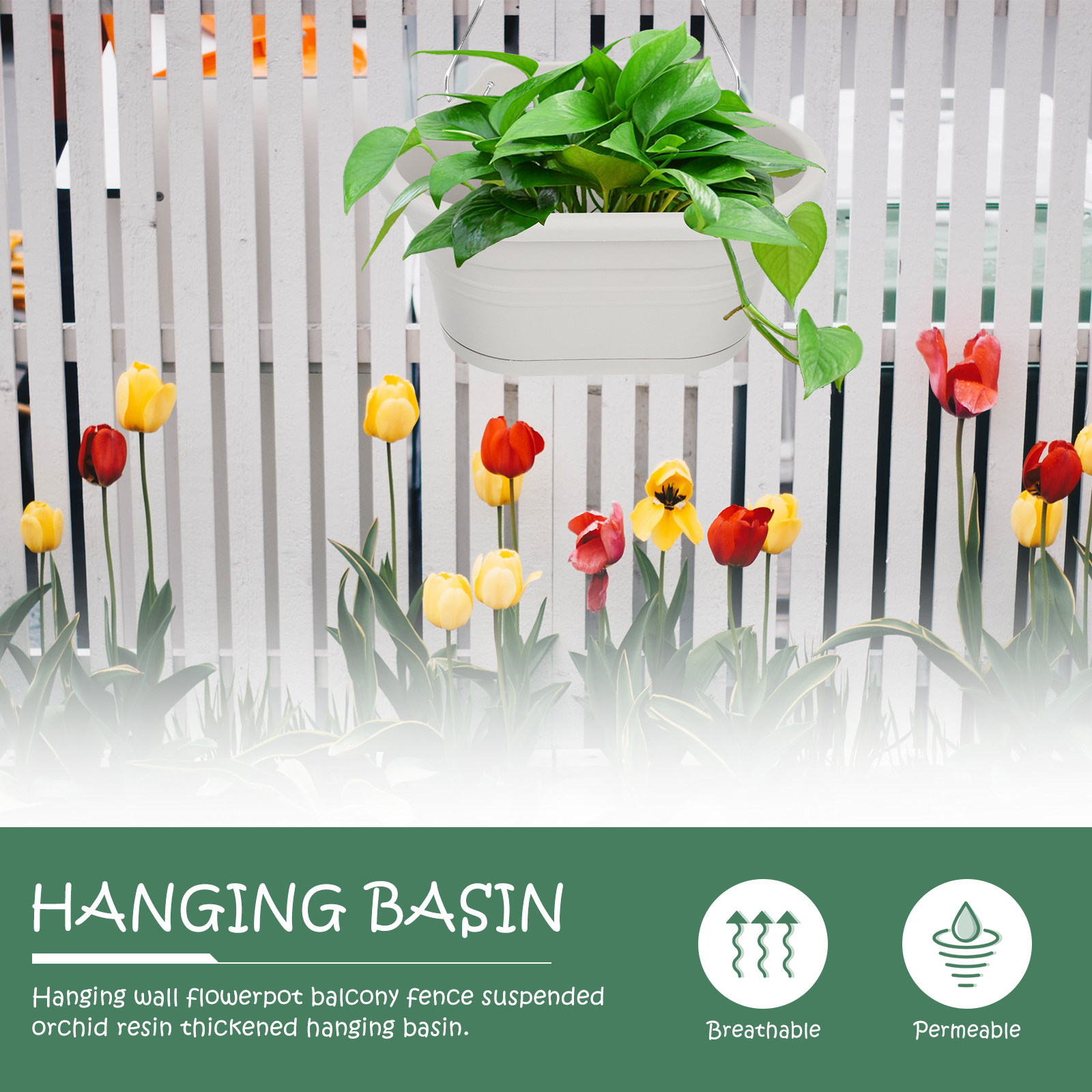 Conjunto de vasos de flores su - Spider Plant Hanging avaliação e preço